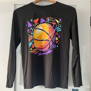Tek Gear Long Sleeve Basketball Shirt size Youth Large Brand New with Tags